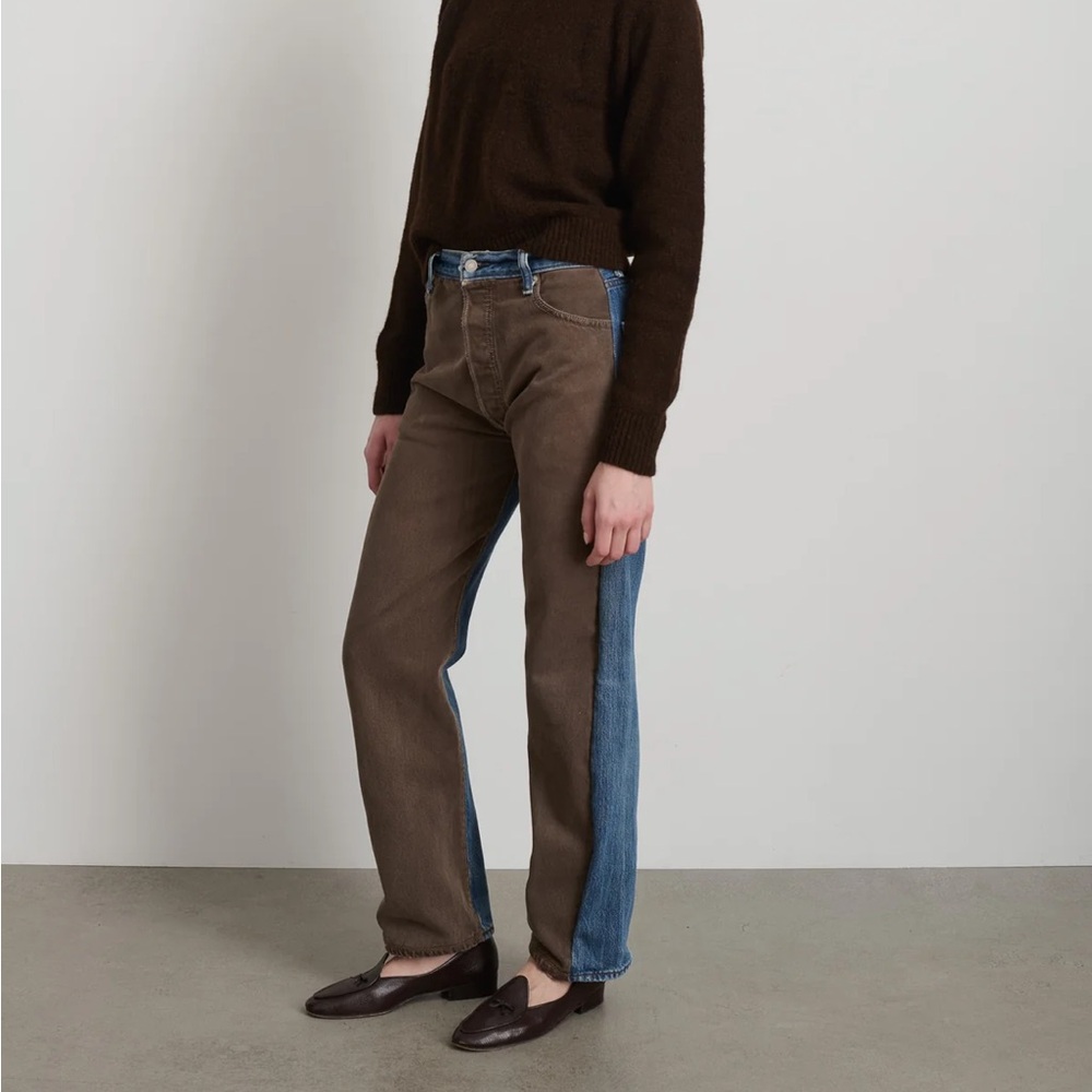 B SIDES Brown Women’s Denim Pants